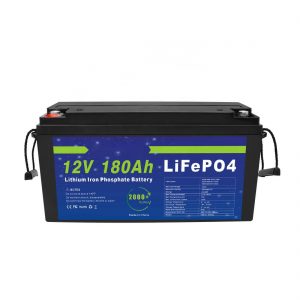 LiFePO4 litijeva baterija 12V 180Ah za sustave skladištenja solarne energije za električne bicikle