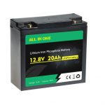 Punjiva litij -ionska baterija za duboki ciklus Lifepo4 12V 20AH OEM