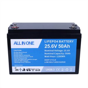 25,6V 100Ah litij-ionska Lifepo4 baterija Punjiva litij-ionska baterija
