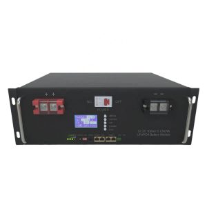 6000 ciklusa 48V 100Ah 5Kwh RS48 LiFePo4 solarna baterija s 5U ormarićem