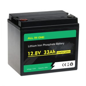 Sve u jednom 26650 lifepo4 12V 33ah litij -željezo -fosfatna baterija